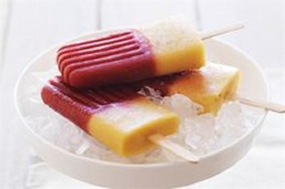 Popsicles trois couleurs