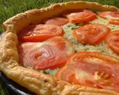 Tarte &#224; la courge spaghetti