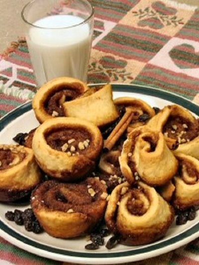 Brioches &#224; la cannelle