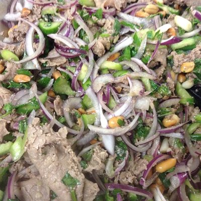 Salade de boeuf tha&#239;landaise