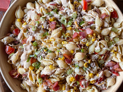 Salade de p&#226;te “cowboy”