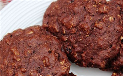 Biscuits &#224; la m&#233;lasse et la caroube