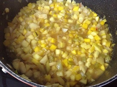 Chutney de courgettes