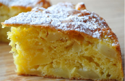 G&#226;teau invisible aux pommes