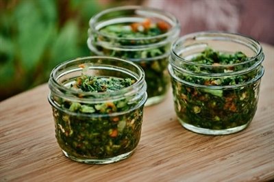 Herbes sal&#233;es anti-gaspillage