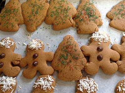 Biscuits en pain d&#39;&#233;pice &#224; d&#233;corer