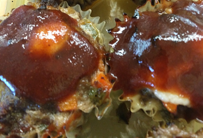 Petits pains de viande au cheddar