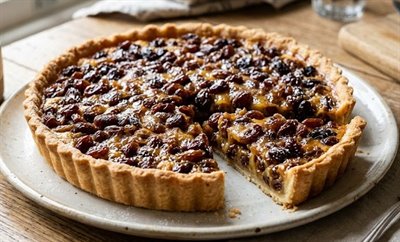 Tarte aux raisins à l'ancienne