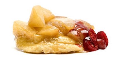 Tarte Tatin aux pommes, aux canneberges et &#224; l&#39;&#233;rable