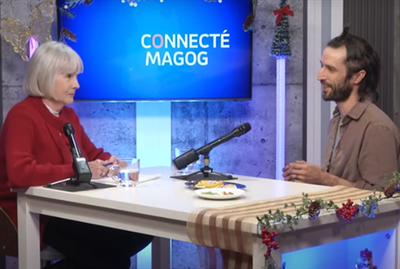 Entrevue Connect&#233; Magog de NousTV avec Jonathan Abitan-Goulet